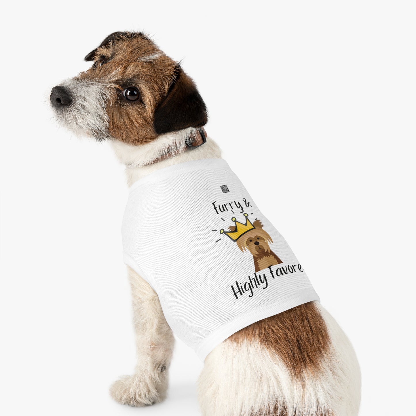 Furry & Highly Favored Dog Tank Top