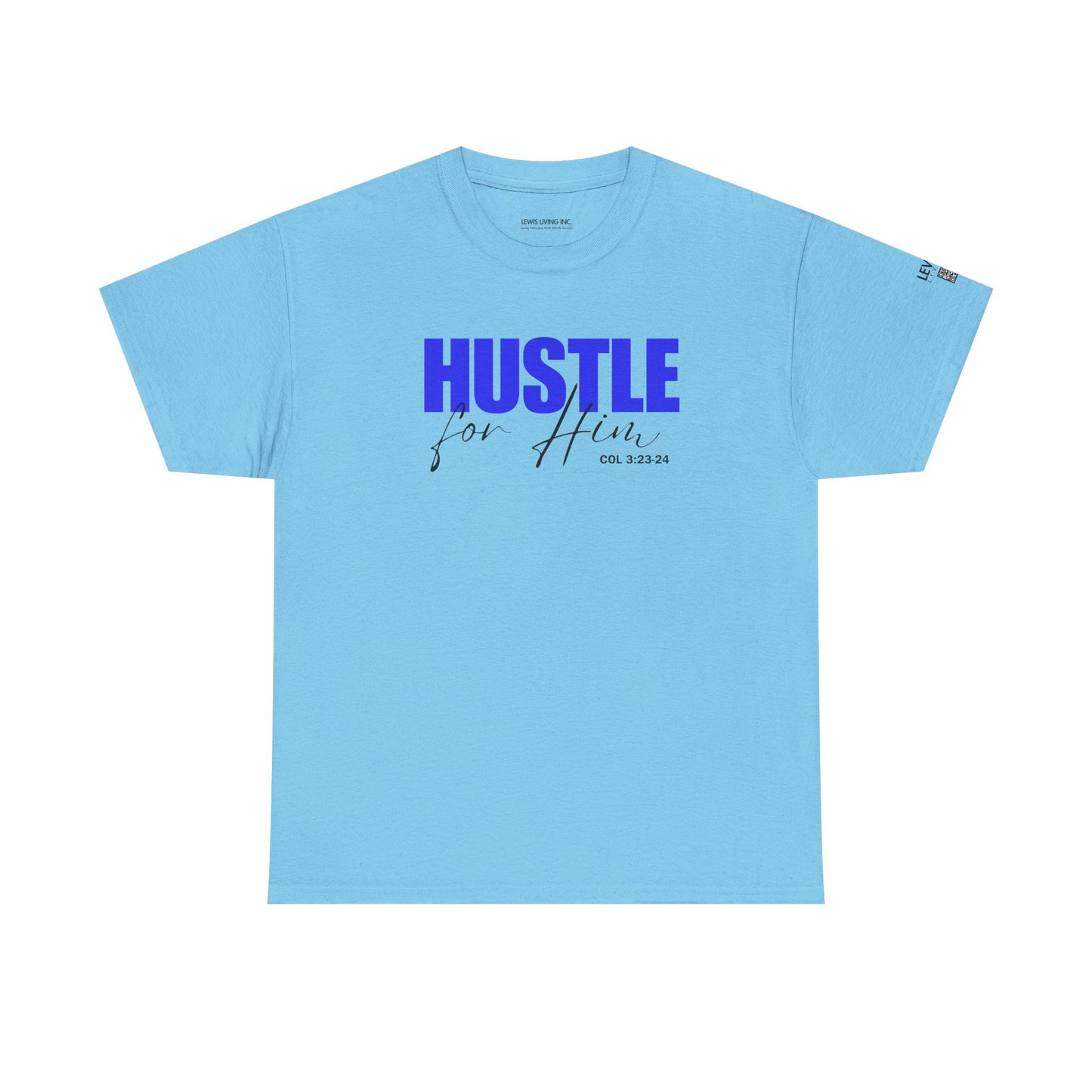 Hustle for Him-Blue Black