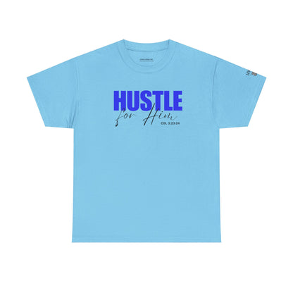 Hustle for Him-Blue Black