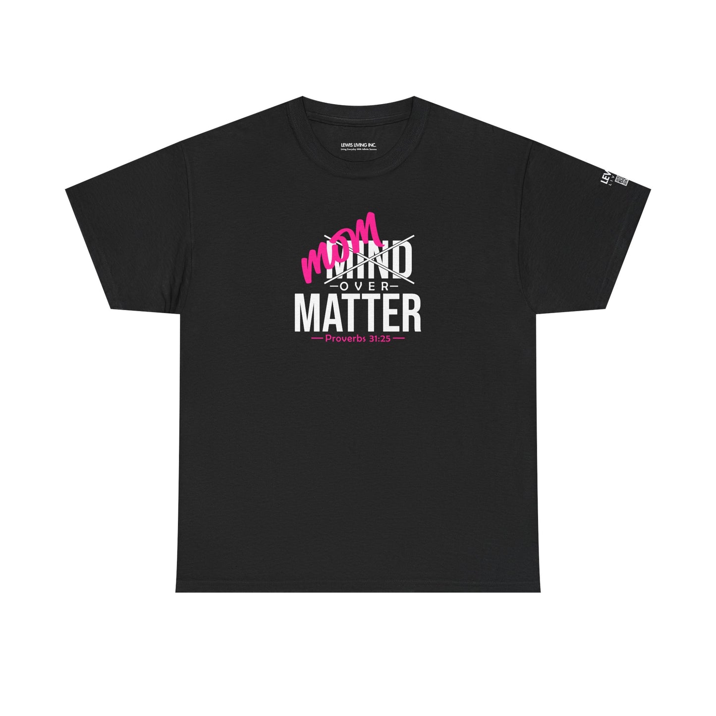 Mom Over Matter-White