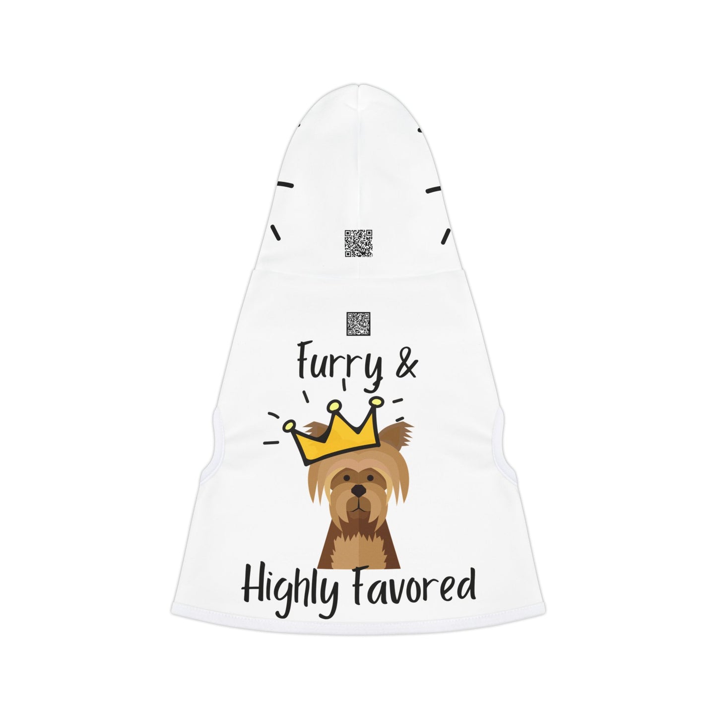 Furry & Highly Favored Dog Hoodie