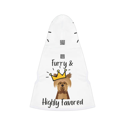 Furry & Highly Favored Dog Hoodie