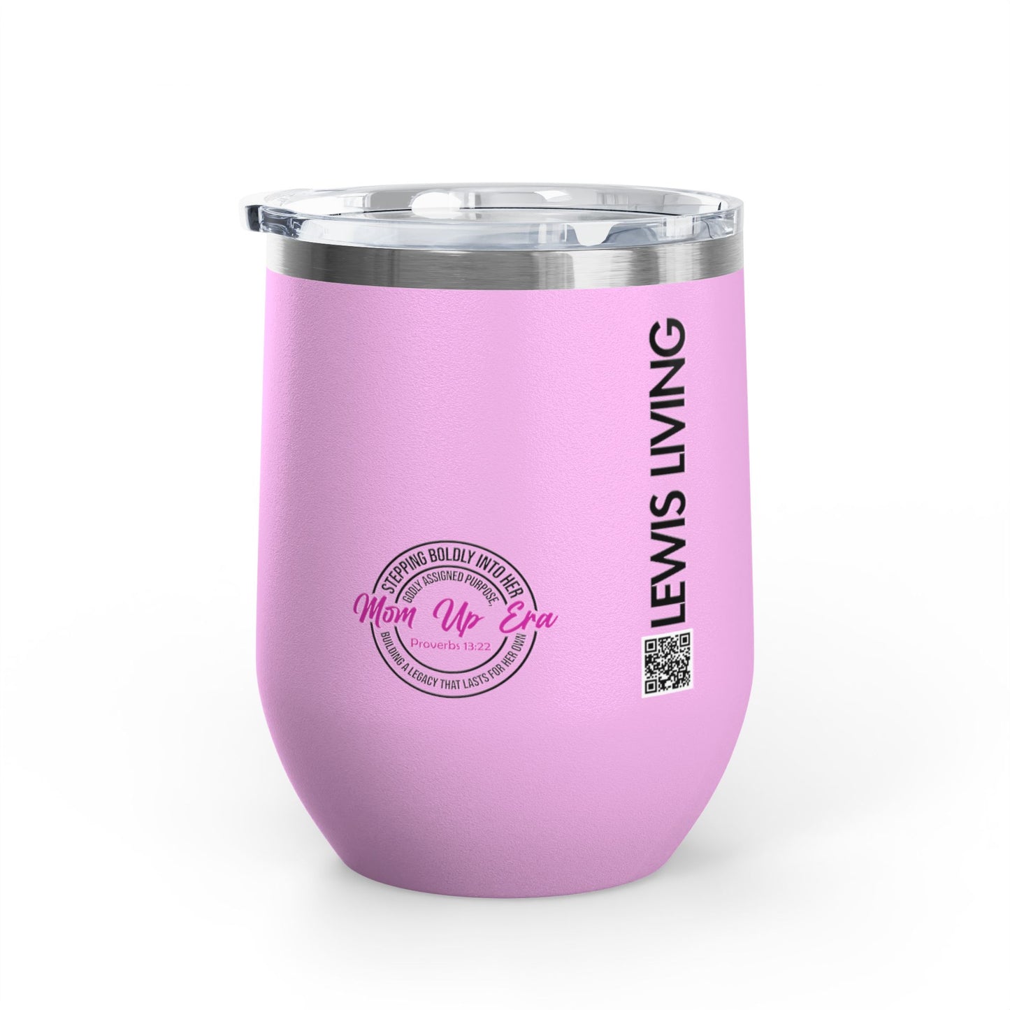 Mom Up Era – 12oz Insulated Wine Chiller Tumbler