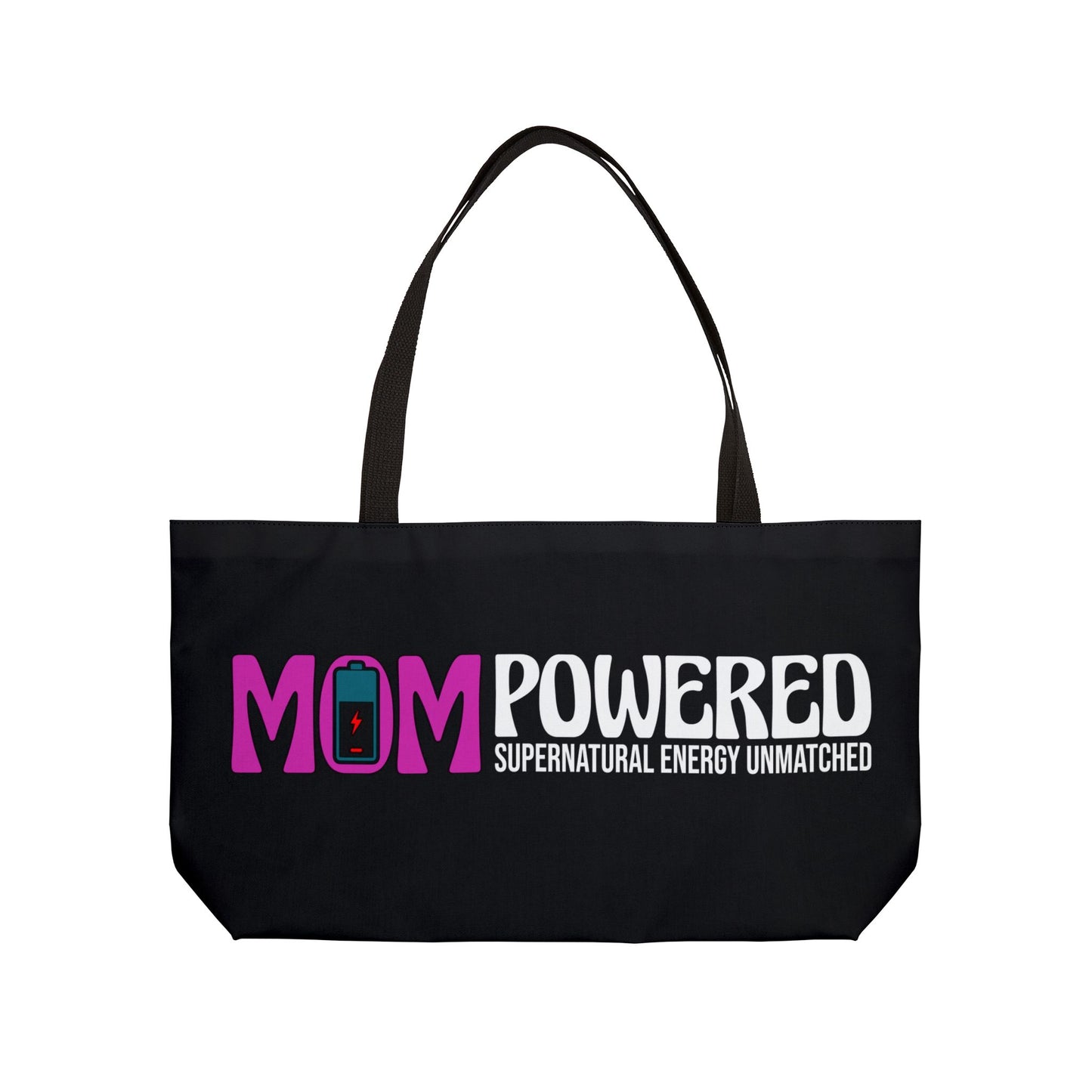 MOMPowered Tote Bag in Black