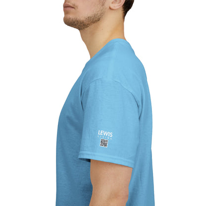 Hustle for Him-Blue White