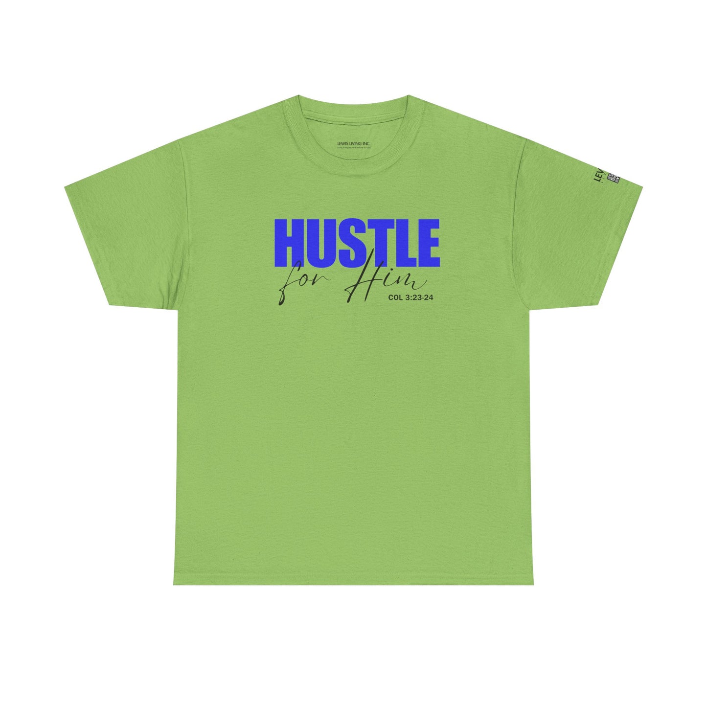 Hustle for Him-Blue Black