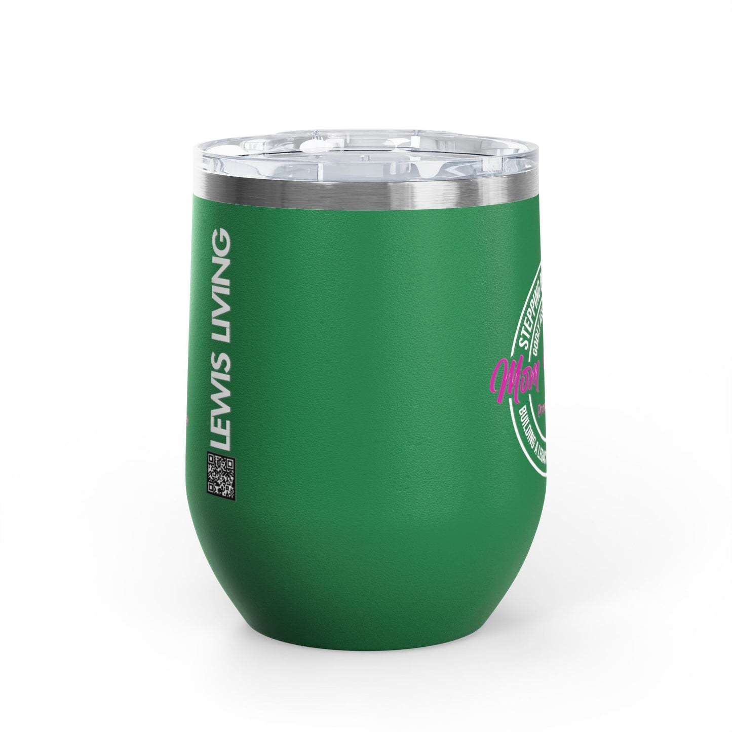 Mom Up Era – 12oz Insulated Wine Chiller Tumbler