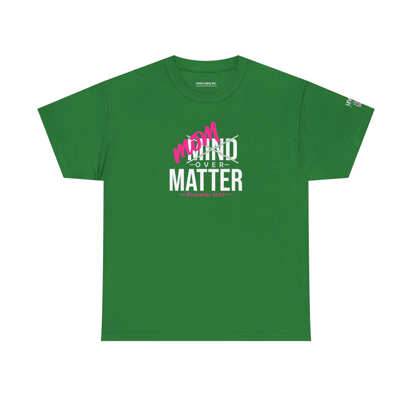 Mom Over Matter-White