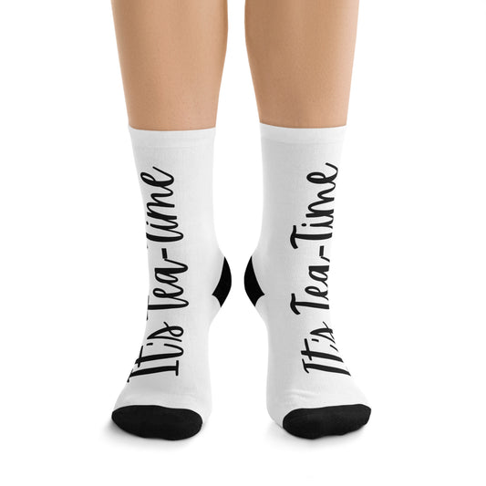 It’s Tea Time Crew Socks