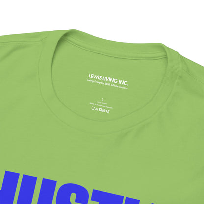 Hustle for Him-Blue White