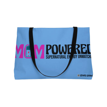 MOMPowered Tote Bag in Blue