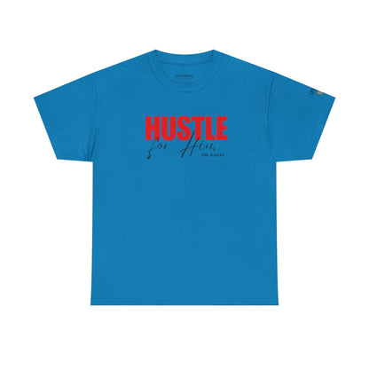 Hustle for Him-Red (Black)