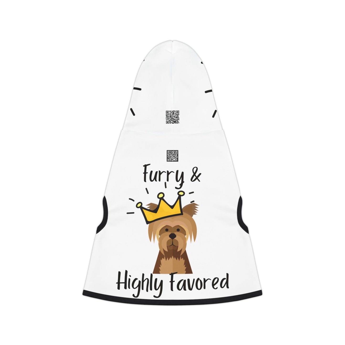 Furry & Highly Favored Dog Hoodie