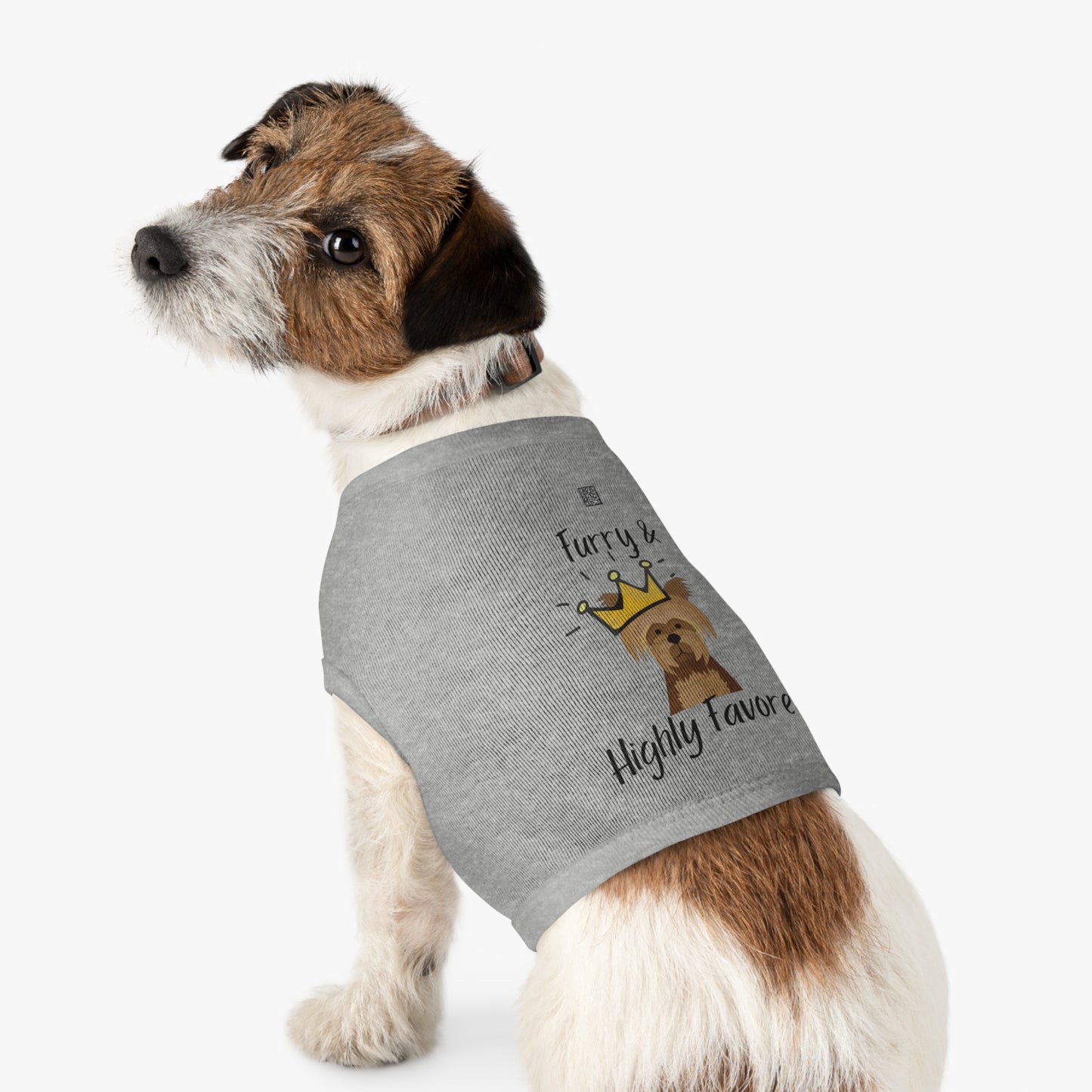 Furry & Highly Favored Dog Tank Top