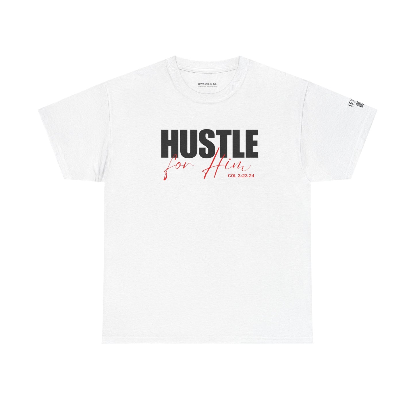 Hustle for Him-Black Red