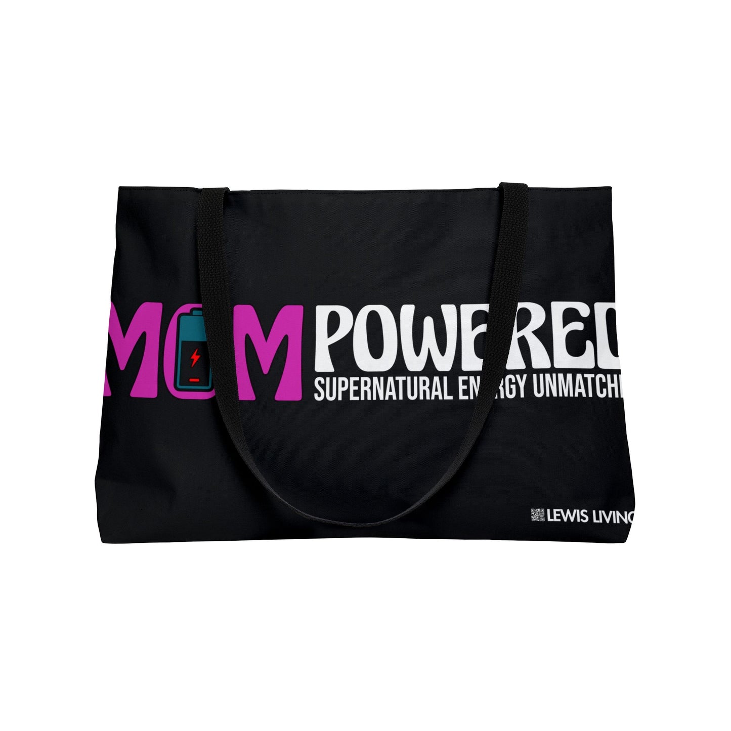 MOMPowered Tote Bag in Black