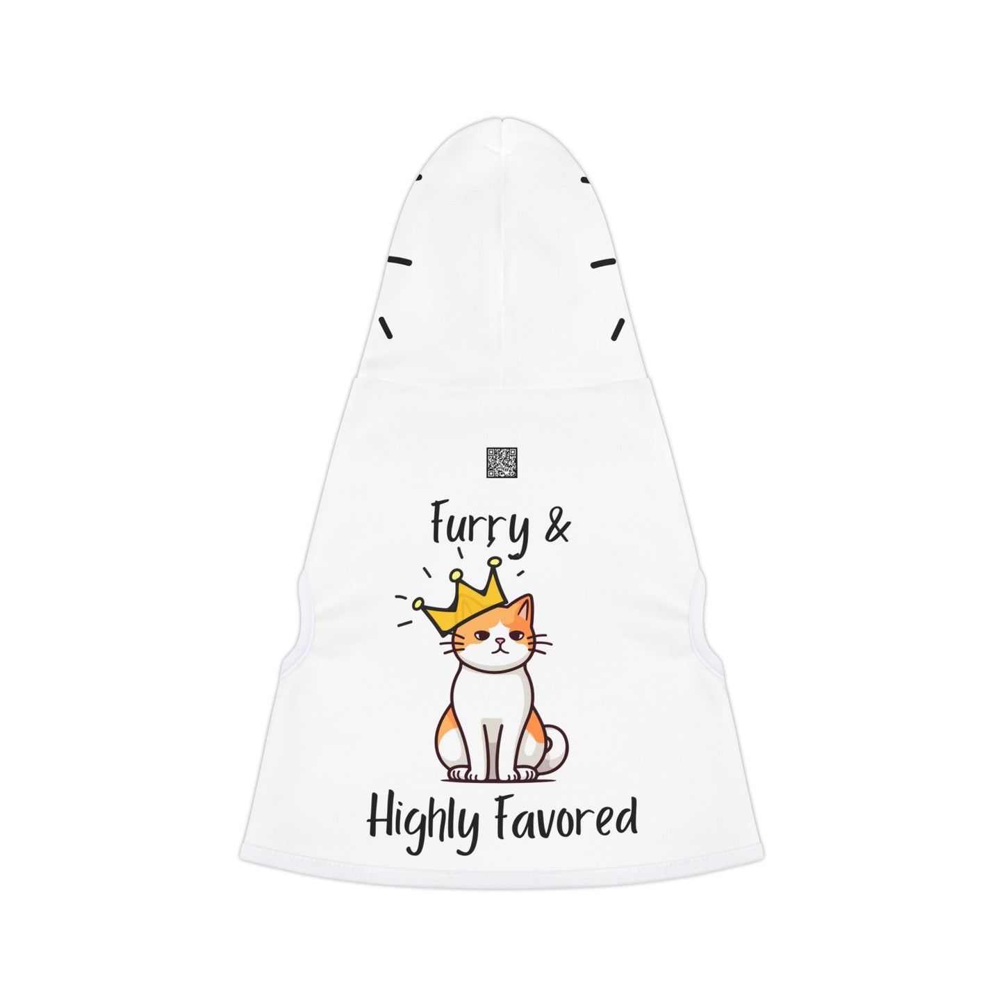 Furry & Highly Favored Cat Hoodie