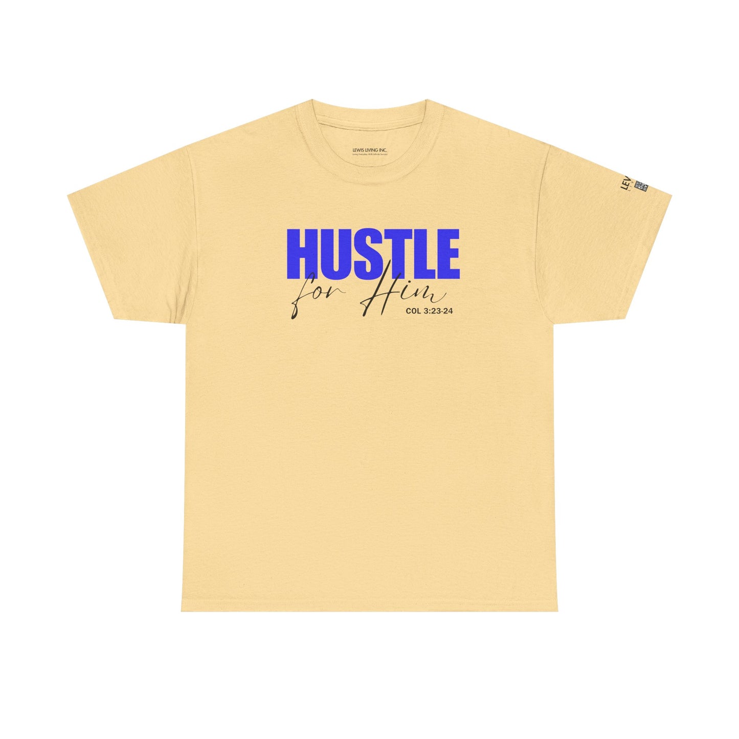 Hustle for Him-Blue Black