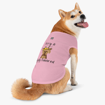 Furry & Highly Favored Dog Tank Top