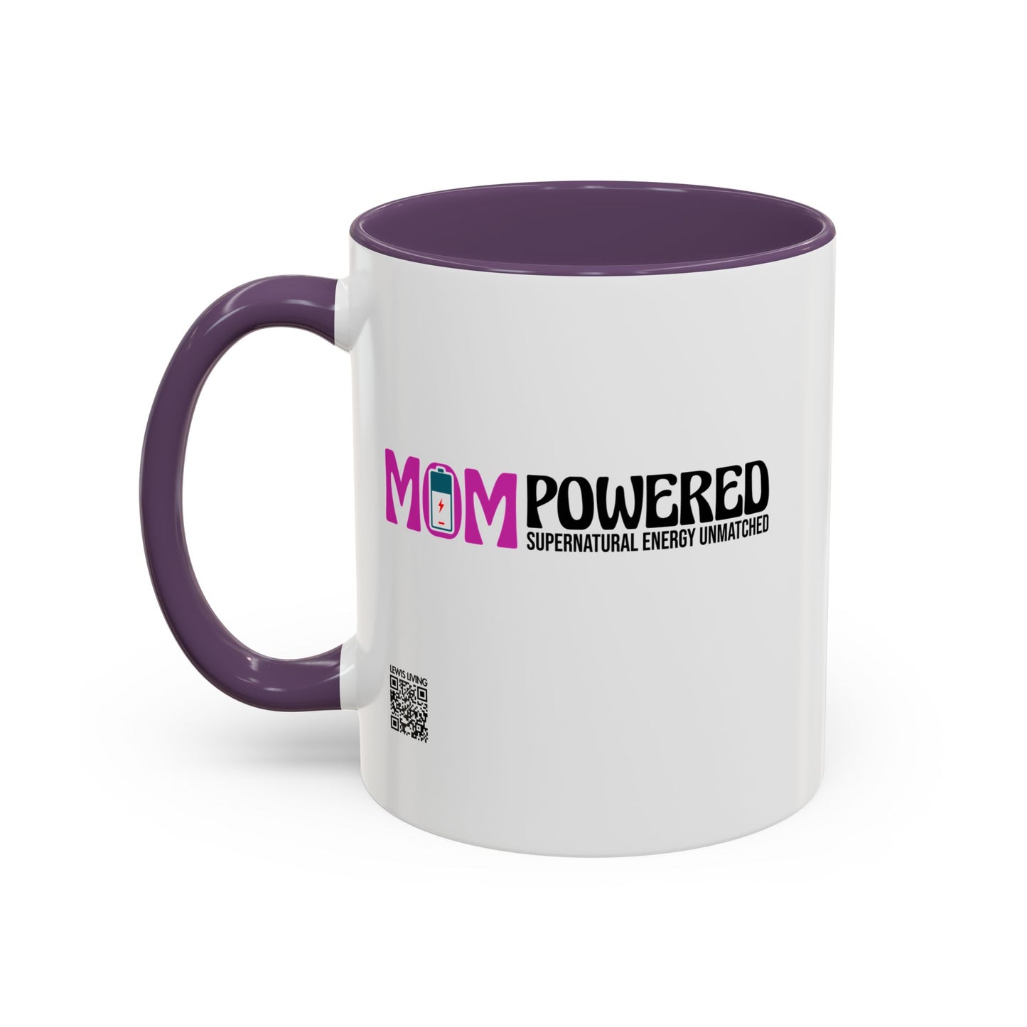 Mom Powered Mug  (11oz)