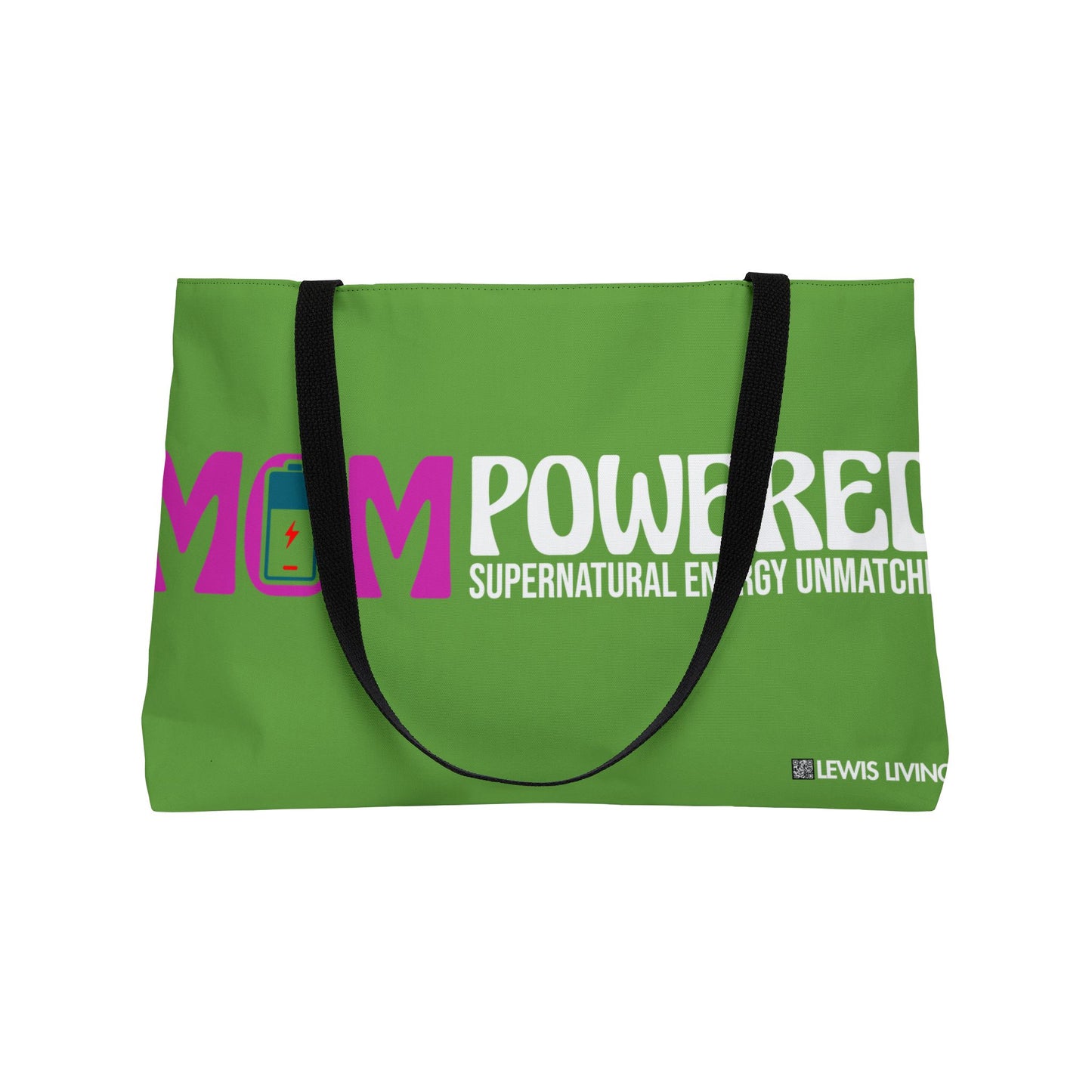 MOMPowered Tote Bag in Green