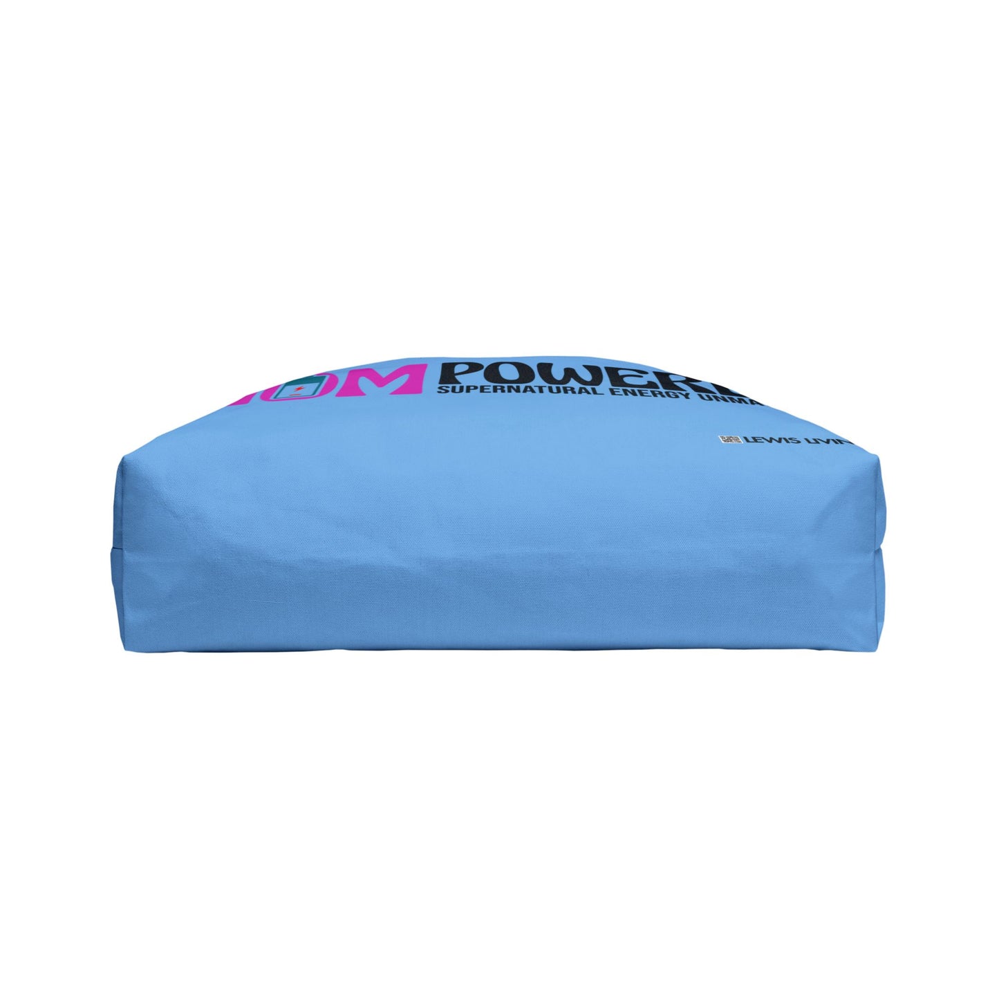 MOMPowered Tote Bag in Blue