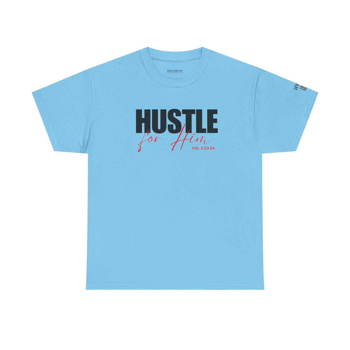 Hustle for Him-Black Red