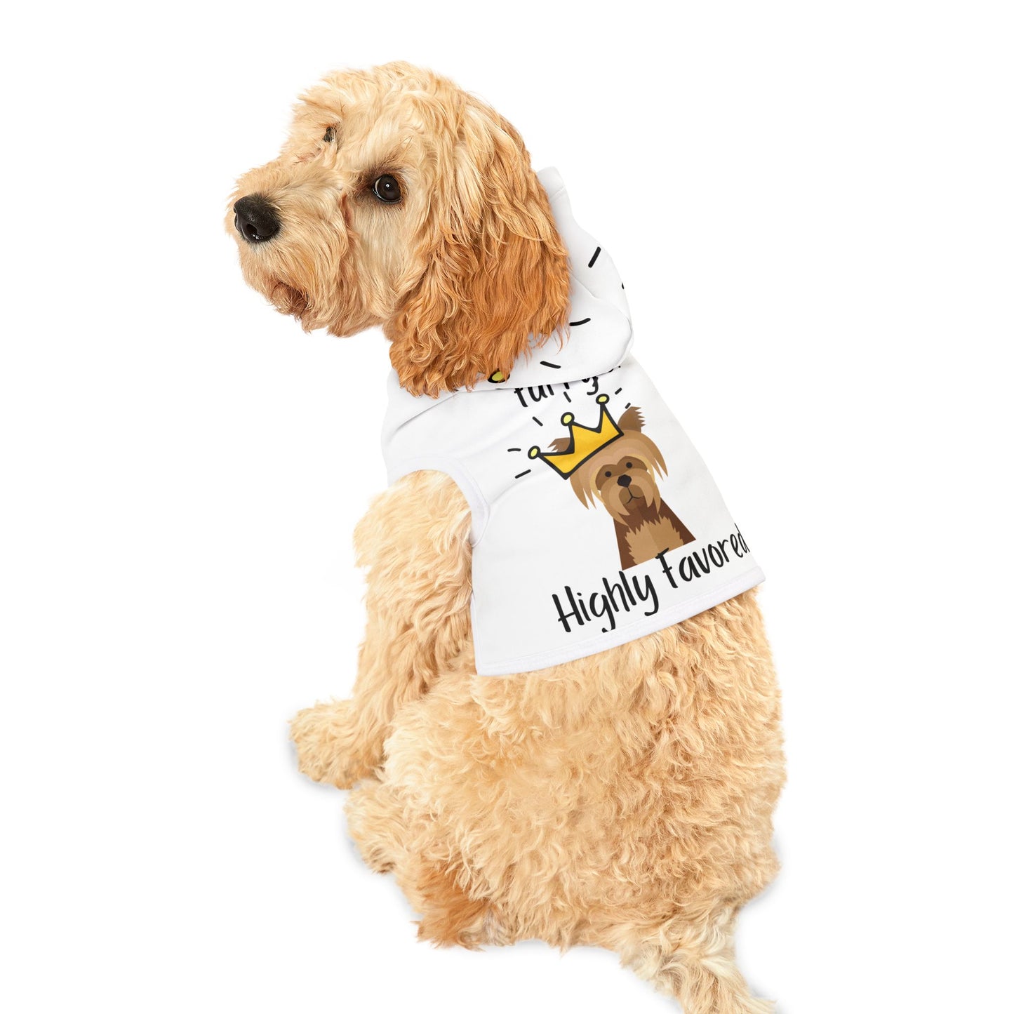 Furry & Highly Favored Dog Hoodie