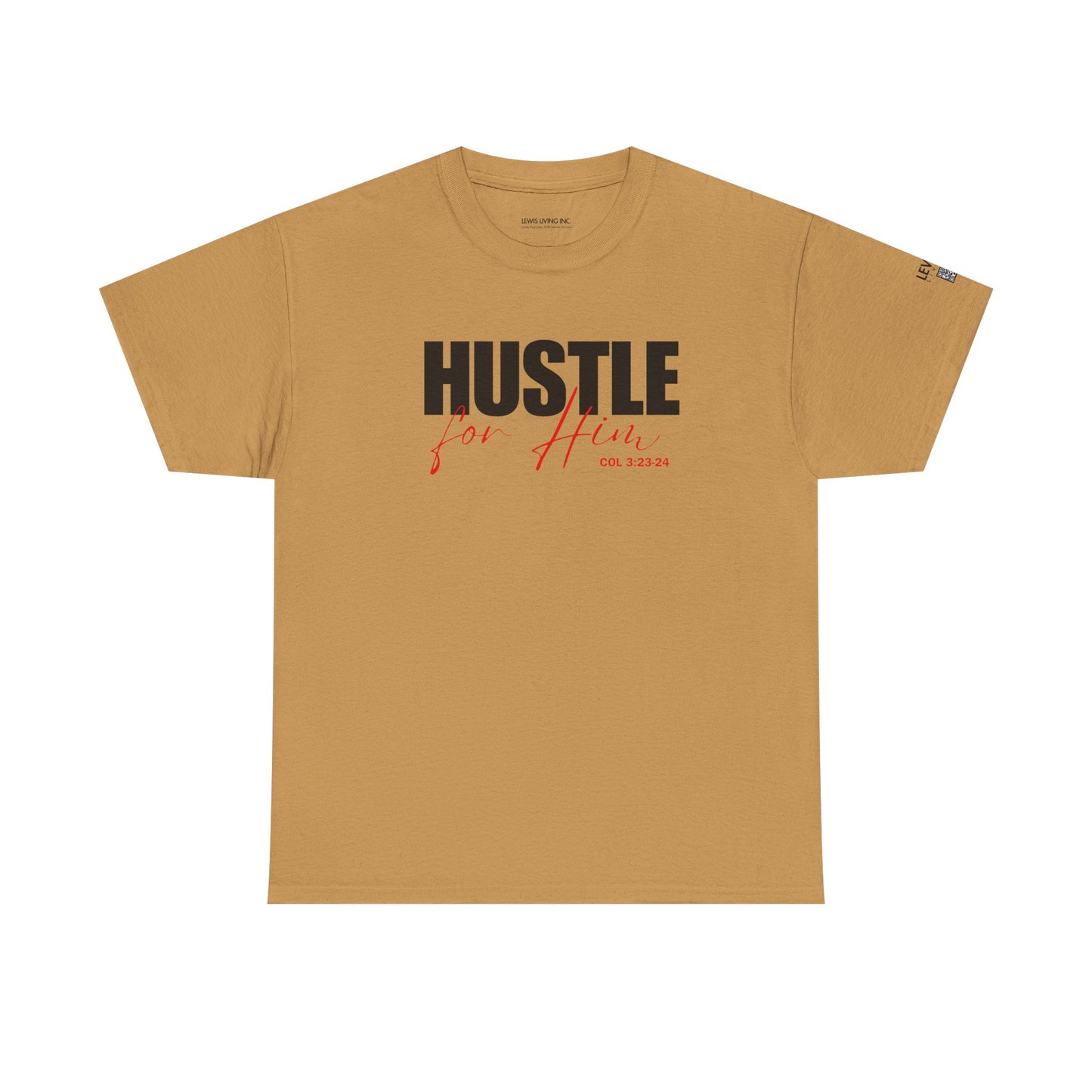 Hustle for Him-Black Red