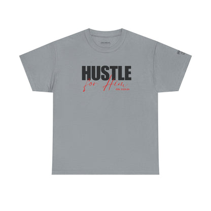 Hustle for Him-Black Red