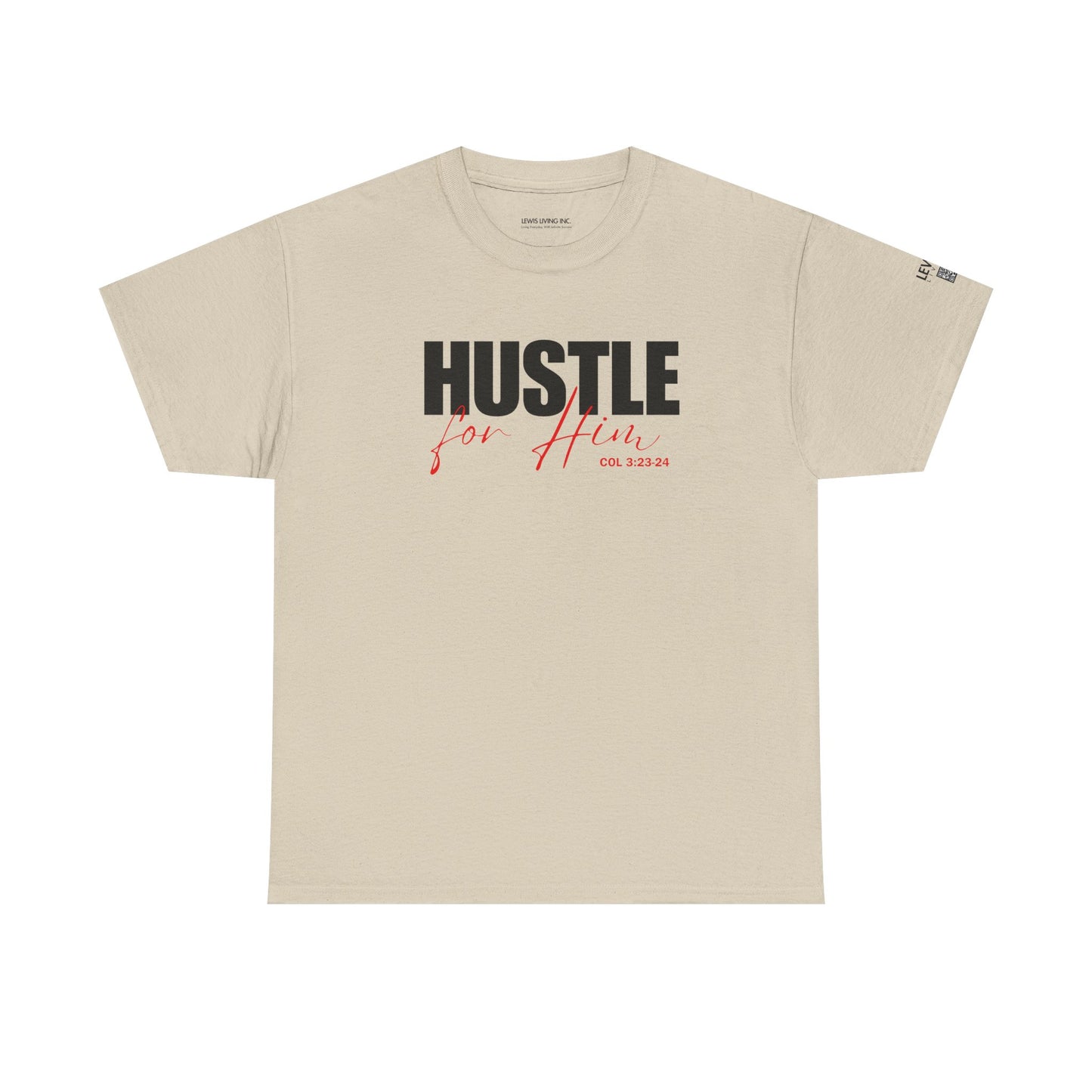 Hustle for Him-Black Red