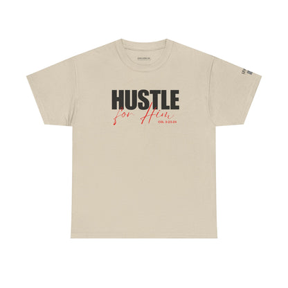 Hustle for Him-Black Red