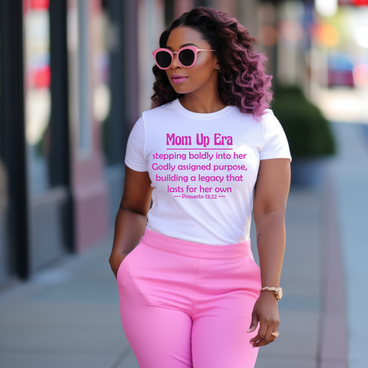 Mom Up Era-Pink