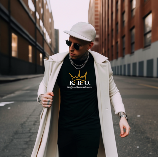 KBO – Kingdom Business Owner T-Shirt Men White (Owners)